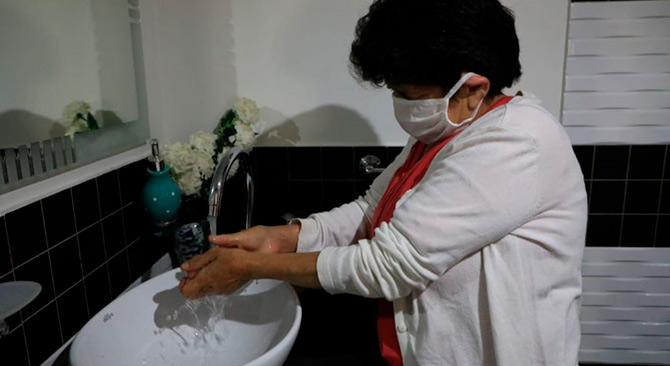 Medidas tomadas por el Gobierno Nacional garantizan agua potable a las familias colombianas para atender la pandemia. Foto: René Valenzuela (MVCT)