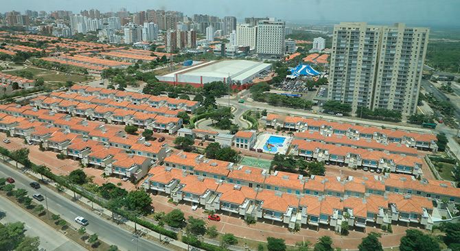Vista aérea de Barranquilla. Foto: René Valenzuela (MVCT)