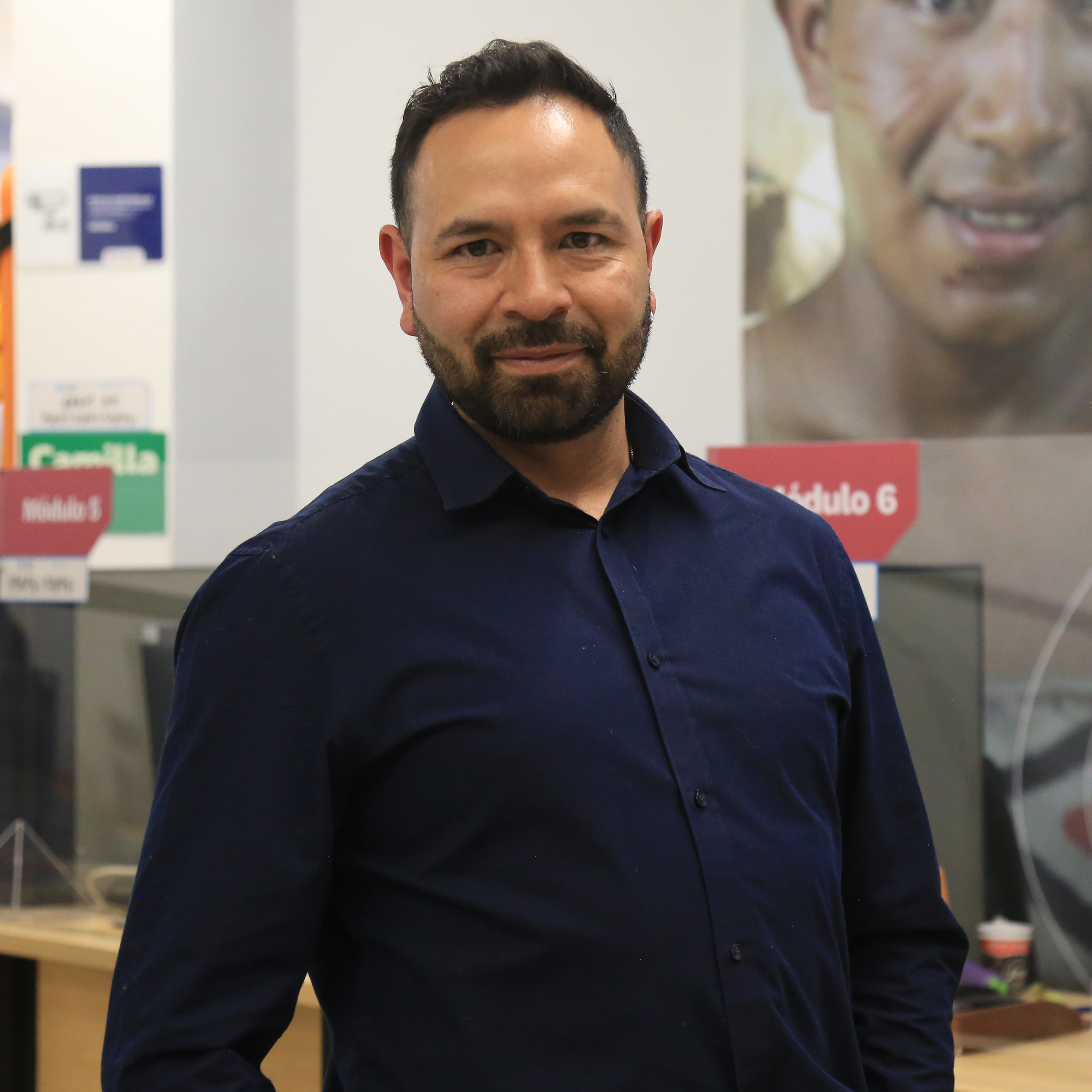 FOTOGRAFÍA COORDINADOR GRUPO DE INNOVACIÓN Y MEJORAMIENTO INSTITUCIONAL ISIDRO BASTIDAS