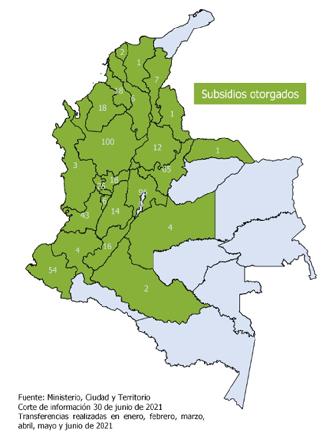 Mapa Julio 2021
