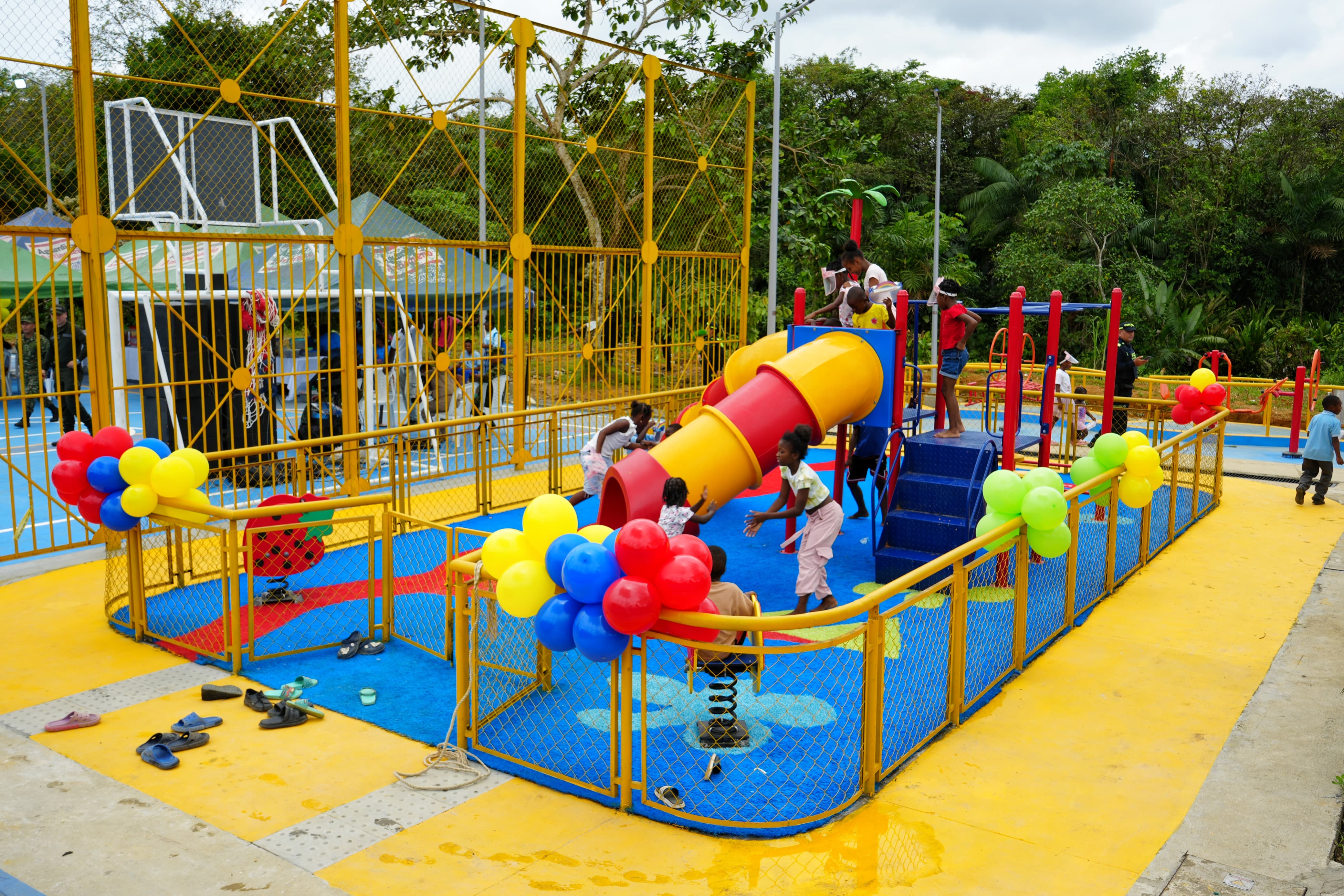 FOTOGRAFÍA PARQUE RECREODEPORTIVO LA RESILIENCIA EN QUIBDÓ