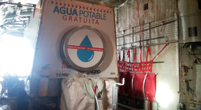 Minvivienda entrega planta de tratamiento de agua potable portátil para apoyar al distrito de Santa Marta