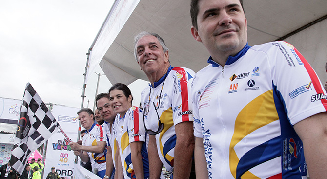 Minvivienda se une a la primera parte de la Vuelta a Colombia con la iniciativa Infraestructura en marcha