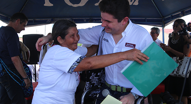 Minvivienda sorteó y entregó viviendas para 951 familias en extrema pobreza de La Guajira