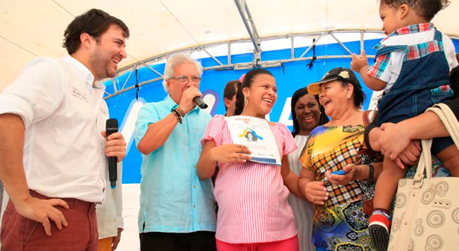 Familias ahorradoras de Soledad recibieron hoy su casa gracias al Gobierno Nacional