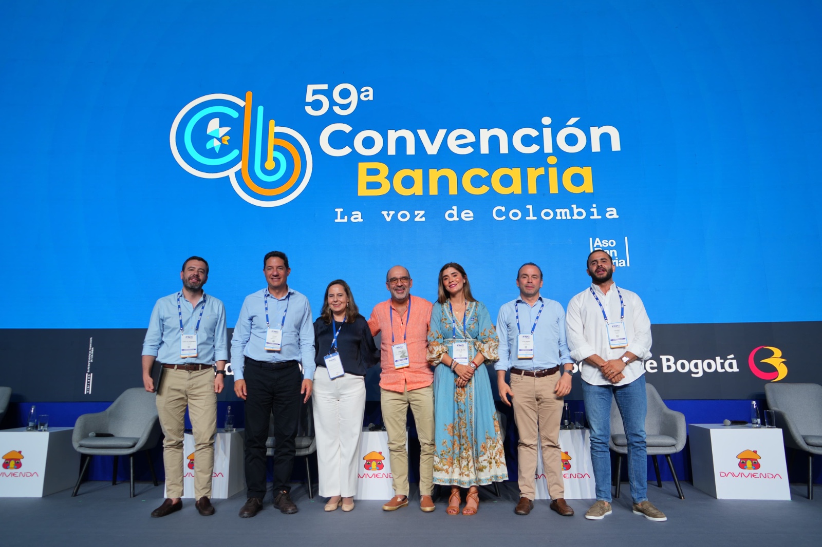 FOTOGRAFIA MINISTRA DE VIVIENDA, CIUDAD Y TERRITORIO, HELGA MARÍA RIVAS ARDILA DURANTE EL PANEL ‘LAS VOCES DE LAS CIUDADES’ DE LA 59ª CONVENCIÓN BANCARIA