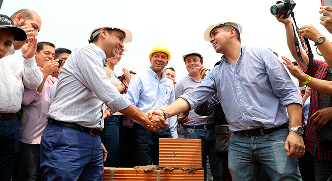 Inicia construccion de infraestructura social para 1200 familias en Villavicencio
