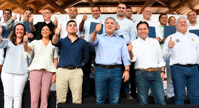 El presidente Ivan Duque lanza el Pacto Bicentenario de Agua para Norte de Santander e inicia las obras del Acueducto Metropolitano de Cucuta