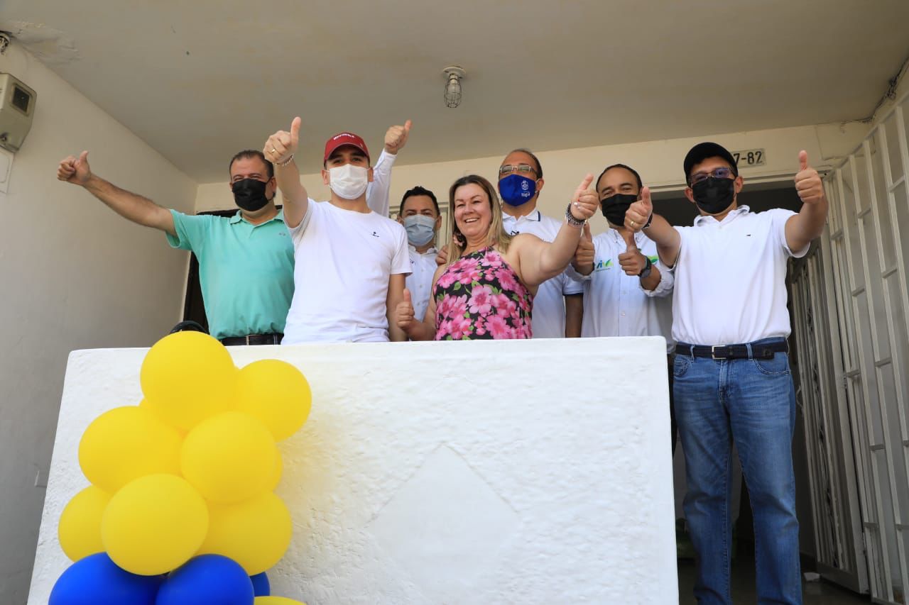 En Antioquia, los mejoramientos de vivienda del programa CDVD beneficiarán a un total de 1.300 familias. Foto: René Valenzuela (MVCT)