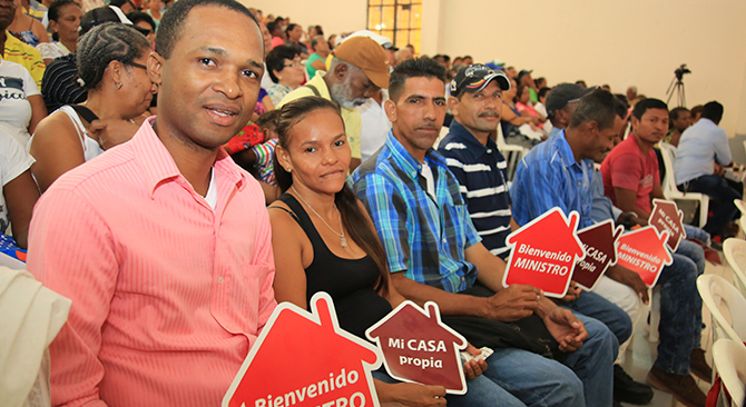 Con la legalizacion de predios cientos de familias de Bolivar formalizaran la propiedad de sus viviendas