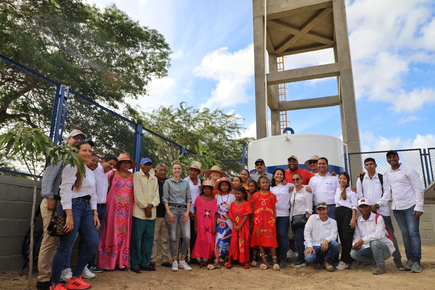 4.367 familias de 172 comunidades en Atachon se verán beneficiadas de la pila pública. Foto: Sharon Duran (MVCT)