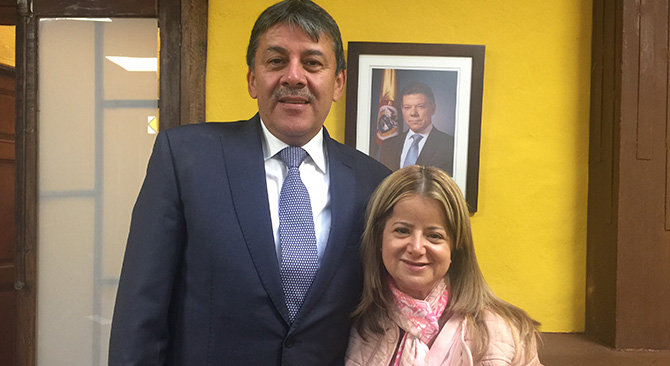 Haremos un equipo ganador con Harold Guerrero en el Viceministerio de Agua Ministra Noguera