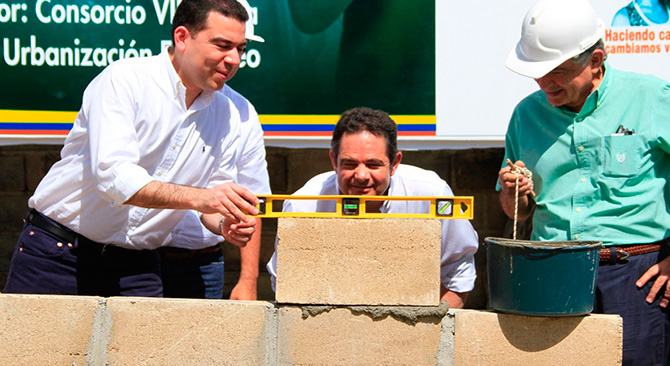 Con mas proyectos de vivienda y agua llego nuevamente el Vicepresidente Vargas Lleras a Sucre y Cordoba