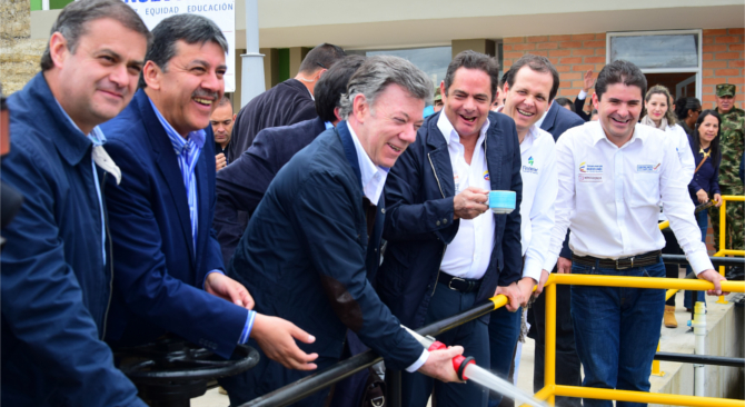 Gobierno Nacional inauguró sistema de abastecimiento de agua potable en Pasto por más de $30.000 millones