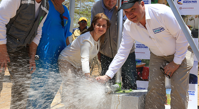 Con el nuevo decreto de esquemas diferenciales llegaremos con agua potable a zonas de posconflicto Elsa Noguera
