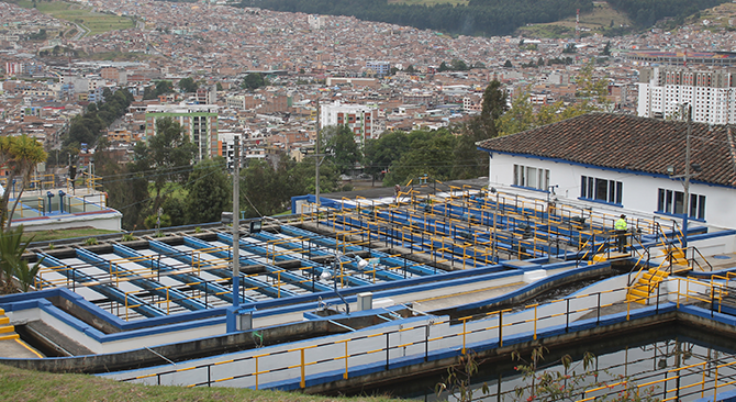 Presidente Santos y Minvivienda entregaron a los pastusos la optimización de la planta de tratamiento de agua potable Centenario