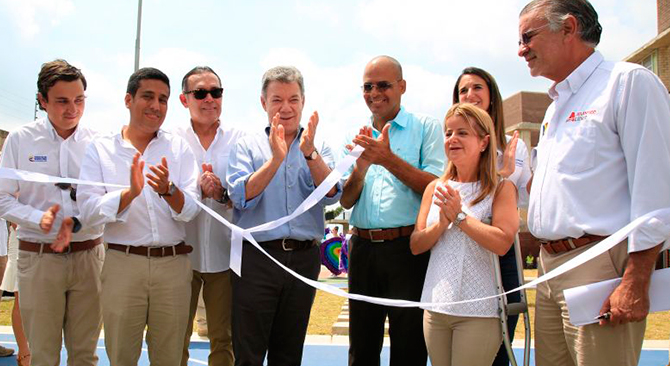 Gobierno Nacional entrego en Galapa el megacolegio mas grande del Atlantico