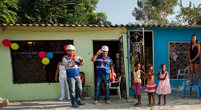 Minvivienda celebra los 45 de FONADE con la historia de las familias del Pozón en Cartagena