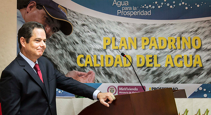 Vargas Lleras lanza Plan Padrino para mejorar calidad de agua en municipios inviables sanitariamente