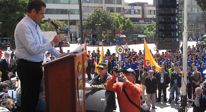 Vargas Lleras llegó a Boyacá con 'La Revolución del Agua'