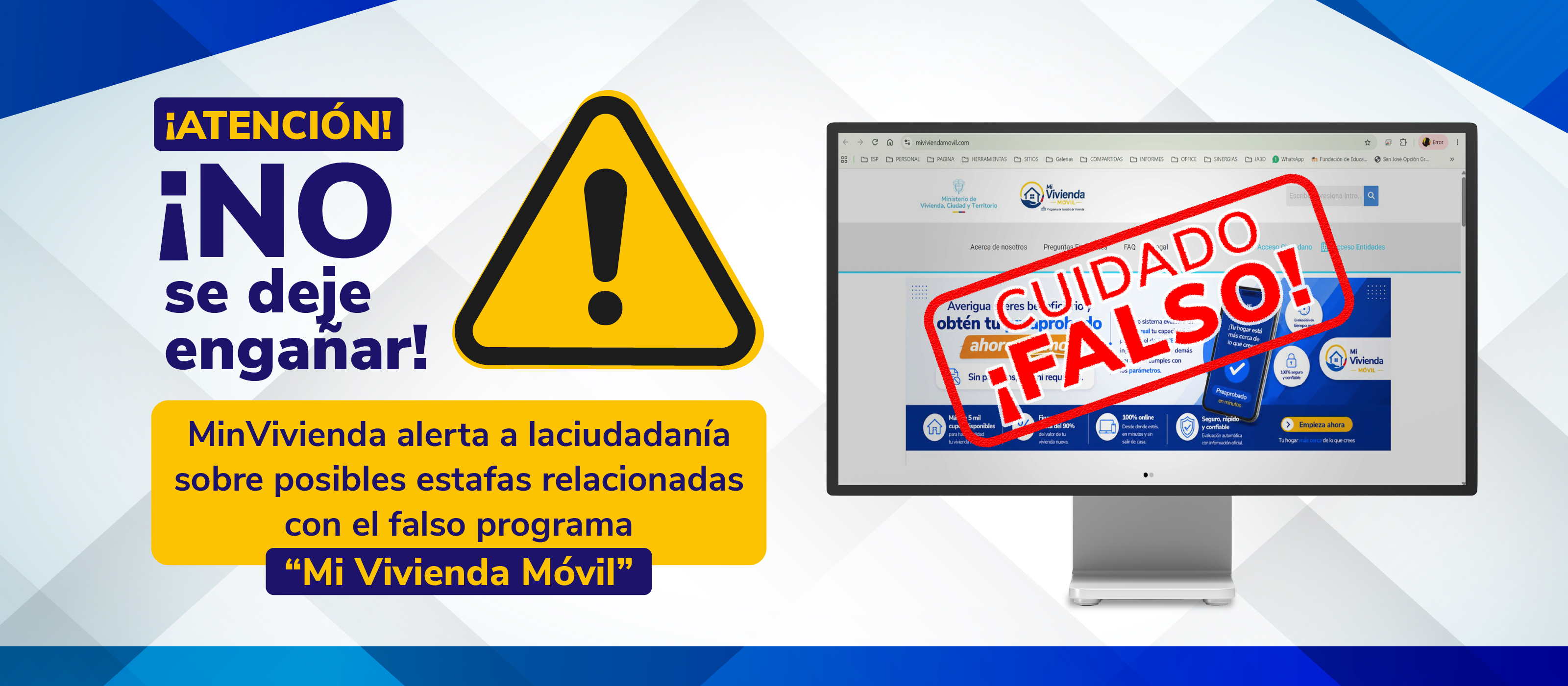 PIEZA GRAFICA COMUNICADO ESTAFA
