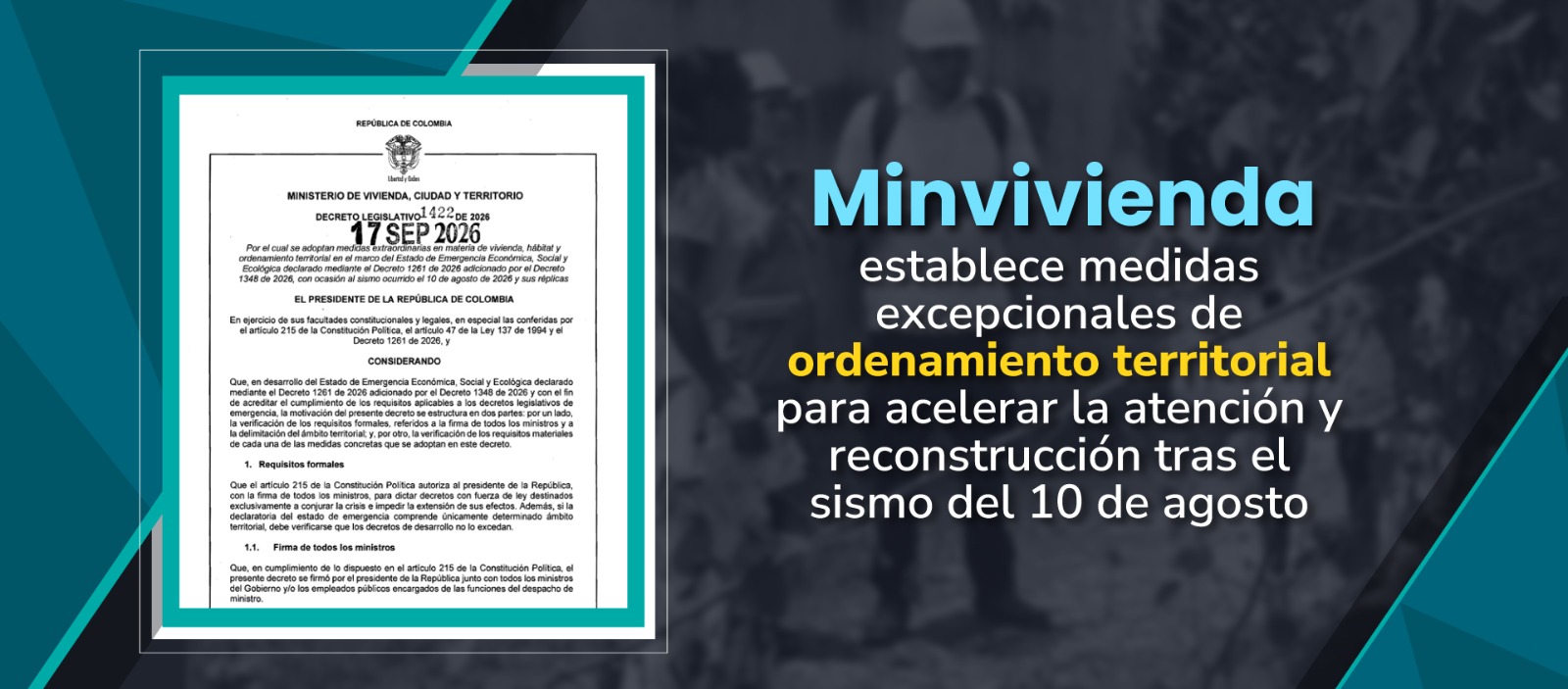 PIEZA GRÁFICA COMUNCADO DECRETO