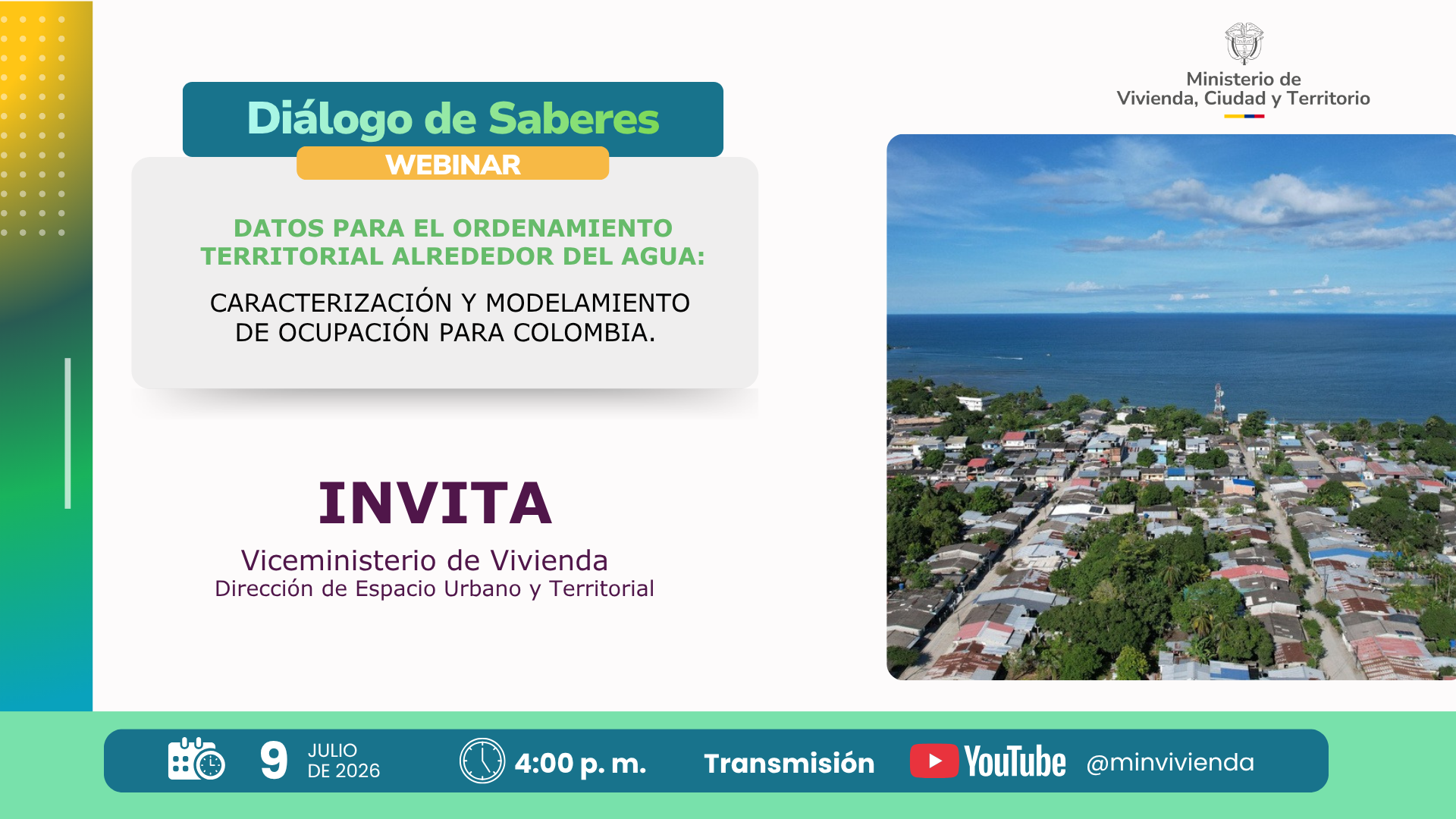 PIEZA GRAFICA COMUNICADO WEBINAR DATOS PARA EL ORDENAMIENTO TERRITORIAL