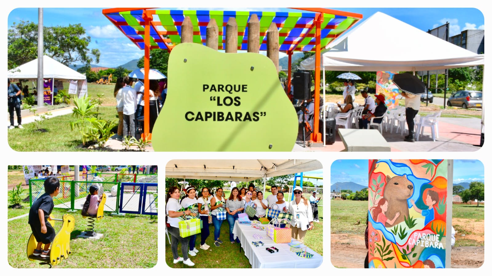 Fotografia entrega parque en Yopal, Casanare 01