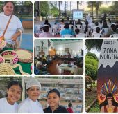 FOTOGRAFIA ENTREGA PARQUE RECREODEPORTIVO EN GUAINÍA