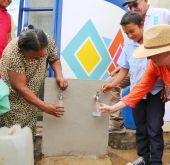 21.374 habitantes son beneficiados con la entrega de 39 rehabilitaciones de infraestructura de agua potable en La Guajira. Foto: Sharon Durán (archivo MVCT)..