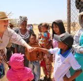 Más de 2.920 habitantes se beneficiarán de gran Centro Público de Abastecimiento de Agua “Flor de La Guajira” en Uribia. Foto: Sharon Durán (archivo MVCT)..