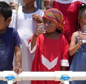 Gracias al plan de acción del gobierno del Cambio ya se ha contratado la rehabilitación de 560 infraestructuras y más de 91.000 personas cuentan con agua potable y de calidad. Foto: Sharon Durán (archivo MVCT).