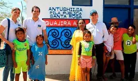 Pila Pública Santa Rosa de Guajira Azul. Foto: archivo. MVCT