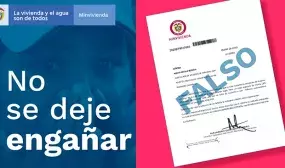 El Gobierno Nacional no exige dinero por inscripciones a los programas de subsidio de vivienda. Imagen: Wilson Garzón (MVCT).