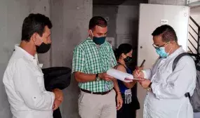 Este inmueble fue entregado a José Jaime Peña, quien estaba en lista de espera para optar por un techo para su familia. Foto: Alcaldía de Ibagué.