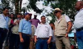 Minvivienda y Cooperacion Espanola visitaron obras de agua y alcantarillado en Choco Minvivienda y Cooperacion Espanola visitaron obras de agua y alcantarillado en Choco