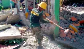 Inician demoliciones en Providencia para la construcción de viviendas nuevas en la isla.