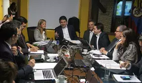 Hoy termino empalme entre Luis Felipe Henao y Elsa Noguera Hoy termino empalme entre Luis Felipe Henao y Elsa Noguera