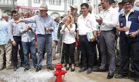 Gobierno le cumple a Mocoa con agua y vivienda un mes despues de la tragedia Gobierno le cumple a Mocoa con agua y vivienda un mes despues de la tragedia