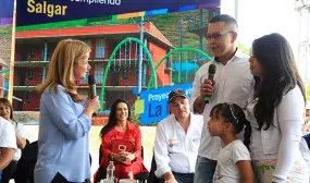 Minvivienda cumplio con la reconstruccion de Salgar en tiempo record Minvivienda cumplio con la reconstruccion de Salgar en tiempo record