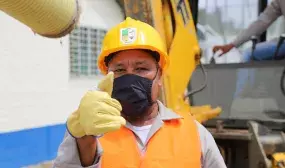 Fotografía de contratista de obras de agua y saneamiento en Antioquia