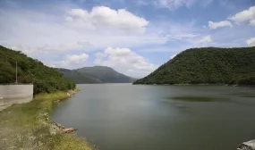 Represa El Cercado. Ministra Catalina Velasco anunció solución definitiva para el suministro de agua potable en La Guajira. Foto: Sharon Durán (archivo MVCT).