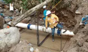 Minvivienda reporta avance de obras para el acueducto en Mocoa Minvivienda reporta avance de obras para el acueducto en Mocoa