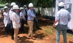 Minvivienda verifica avance de obras de acueducto y alcantarillado en San Andres y Providencia Minvivienda verifica avance de obras de acueducto y alcantarillado en San Andres y Providencia