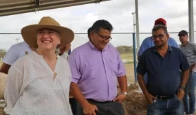 A partir del 1.° de septiembre, el Ministerio de Vivienda asumirá la operación de la planta potabilizadora de agua construida por ACNUR. Foto: prensa (MVCT)
