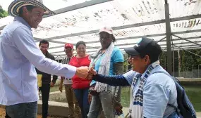 Con la obra, que beneficiará a más de 4.300 habitantes del municipio, se amplía la cobertura de 0 % a 100 %. Foto: Sharon Durán (MVCT).