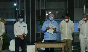 Presidente Iván Duque durante la firma de la Ley de Vivienda y Hábitat en Valledupar. Foto: Ximena Garzón. (MVCT)