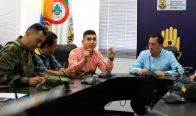 Minvivienda visito zona afectada por incendio en Armenia Minvivienda visito zona afectada por incendio en Armenia