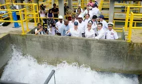 Gobierno Nacional inauguro planta de tratamiento de agua potable en Buenaventura Gobierno Nacional inauguro planta de tratamiento de agua potable en Buenaventura