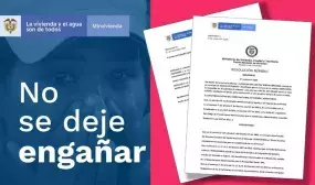 Personas inescrupulosas envían documentación falsa para engañar y captar el dinero de familias de escasos recursos. Foto: archivo MVCT